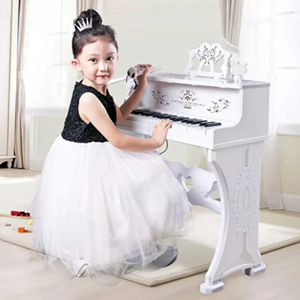 اسباب بازی پیانو طرح دار کودک با صندلی و میکروفون JOURNEY OF MUSIC_اسباب بازی موسیقی